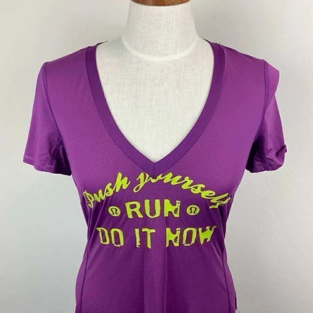 Lululemon Push Yourself Run Tee